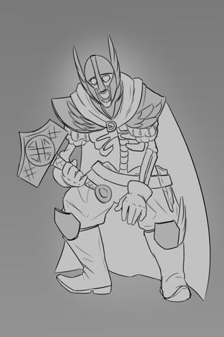 Full Body Flat Sketch - 35USD